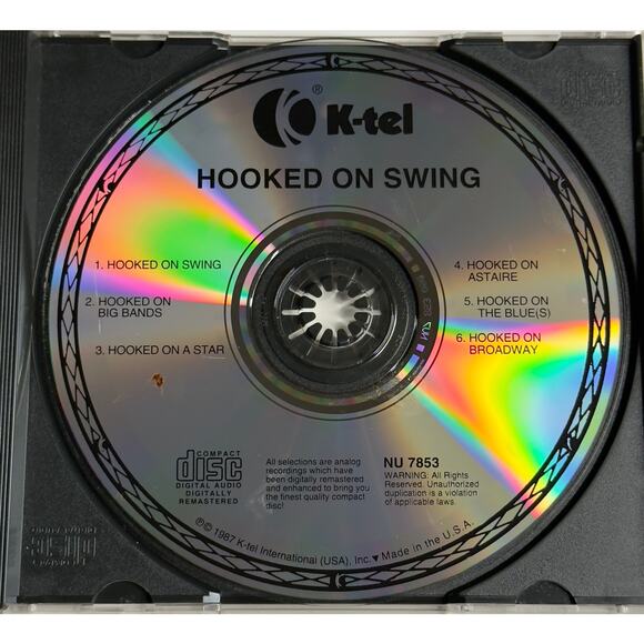 Hooked on Swing CD (1987) Larry Elgart & Manhattan Swing Orchestra Big Band - Picture 4 of 8